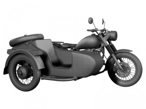 ural m70 2014 3D Model