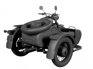ural m70 2014 3D Model