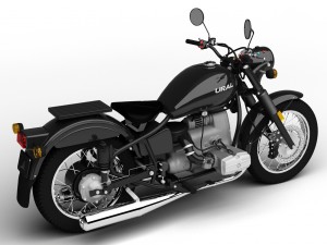 ural m70 solo 2014 3D Model