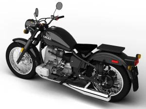 ural m70 solo 2014 3D Model