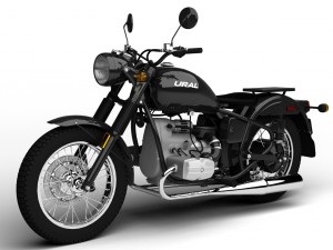 ural m70 solo 2014 3D Model