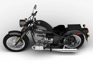 ural m70 solo 2014 3D Model