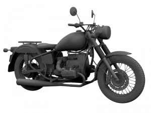 ural m70 solo 2014 3D Model