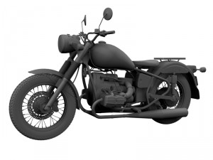 ural m70 solo 2014 3D Model