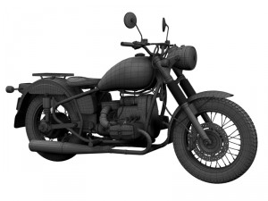 ural m70 solo 2014 3D Model