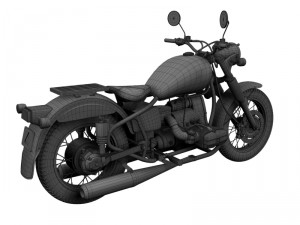 ural m70 solo 2014 3D Model