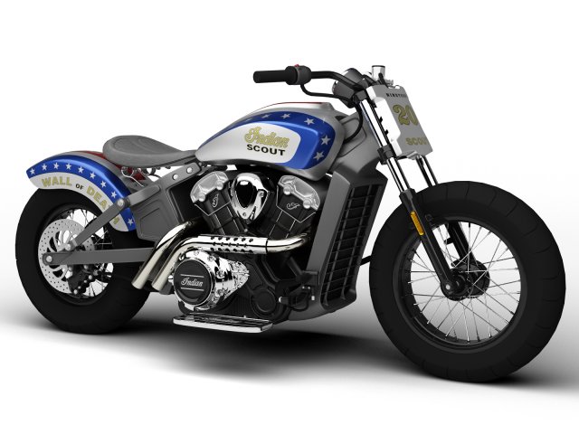 indian scout wall of death 2015 3D 모델 .c4d .max .obj .3ds .fbx .stl .blend 