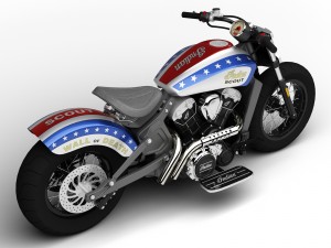 indian scout wall of death 2015 3D 모델