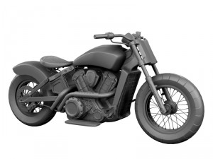 indian scout wall of death 2015 3D 모델