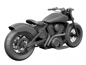 indian scout wall of death 2015 3D 모델