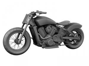 indian scout wall of death 2015 3D 모델