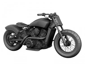 indian scout wall of death 2015 3D 모델