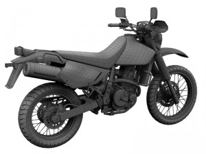 suzuki dr650se 2015 3D Model