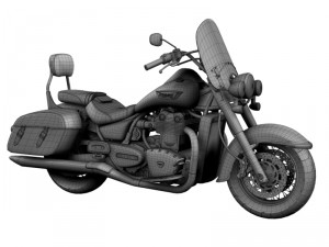 triumph thunderbird lt 2015 3D Model