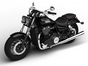 triumph thunderbird storm 2015 3D Model