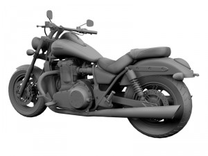 triumph thunderbird storm 2015 3D Model