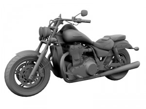 triumph thunderbird storm 2015 3D Model