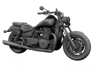 triumph thunderbird storm 2015 3D Model