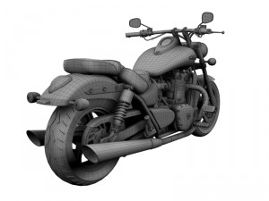 triumph thunderbird storm 2015 3D Model