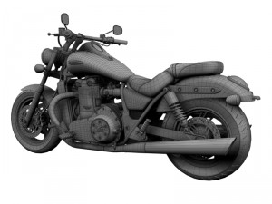 triumph thunderbird storm 2015 3D Model