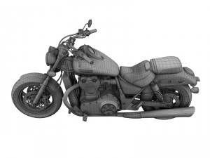 triumph thunderbird storm 2015 3D Model