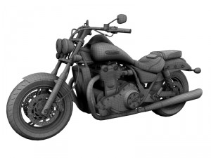 triumph thunderbird storm 2015 3D Model