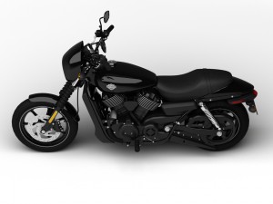 harley-davidson street 750 2015 Modelo 3D