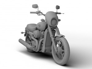 harley-davidson street 750 2015 Modelo 3D