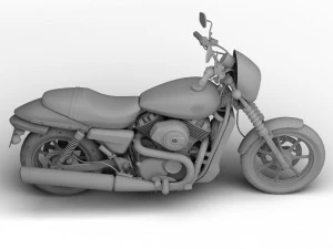 harley-davidson street 750 2015 3D Model