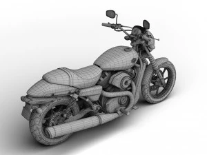 harley-davidson street 750 2015 3D Model