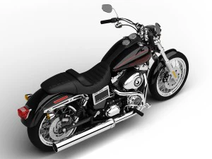 Харлей-Дэвидсон fxdl Dyna Low Rider 2015 3D Модель