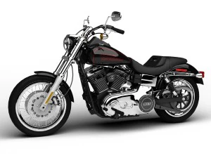 Харлей-Дэвидсон fxdl Dyna Low Rider 2015 3D Модель