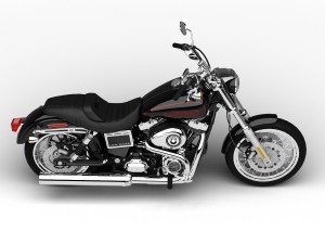 harley-davidson fxdl dyna low rider 2015 3D Model