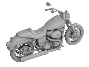 harley-davidson fxdl dyna low rider 2015 3D Model