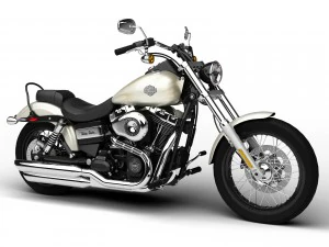 harley-davidson fxdwg dyna wide glide 2015 3D Model