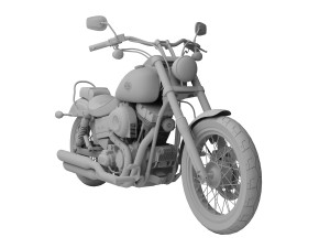 harley-davidson fxdwg dyna wide glide 2015 Modèle 3D