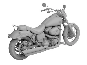 harley-davidson fxdwg dyna wide glide 2015 3D Model