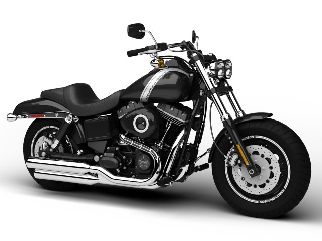 harley davidson fxdf dyna fat bob 2015 3D