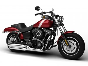 harley-davidson fxdf dyna fat bob 2015 3D Model