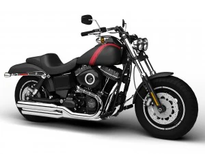 harley-davidson fxdf dyna fat bob 2015 3D Model