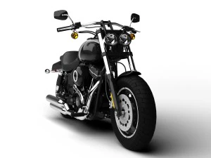 harley-davidson fxdf dyna fat bob 2015 3D Model