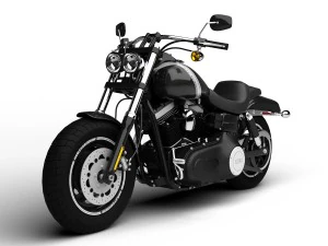 harley-davidson fxdf dyna fat bob 2015 3D Model