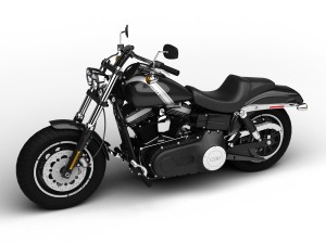 harley-davidson fxdf dyna fat bob 2015 3D 模型
