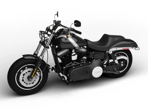 harley-davidson fxdf dyna fat bob 2015 3D Model