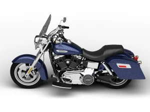 harley-davidson fld dyna switchback 2015 3D Model