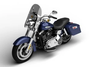 harley-davidson fld dyna switchback 2015 3D Model