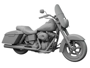 harley-davidson fld dyna switchback 2015 3D Model