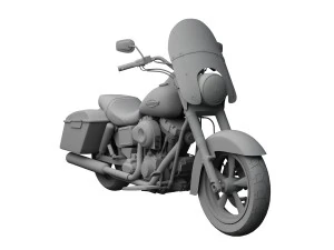 harley-davidson fld dyna switchback 2015 3D Model