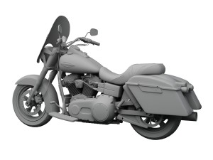 harley-davidson fld dyna switchback 2015 3D-Modell