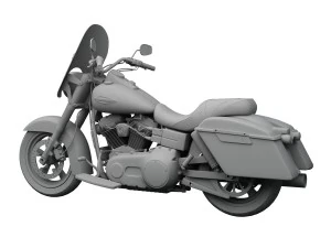 harley-davidson fld dyna switchback 2015 3D Model